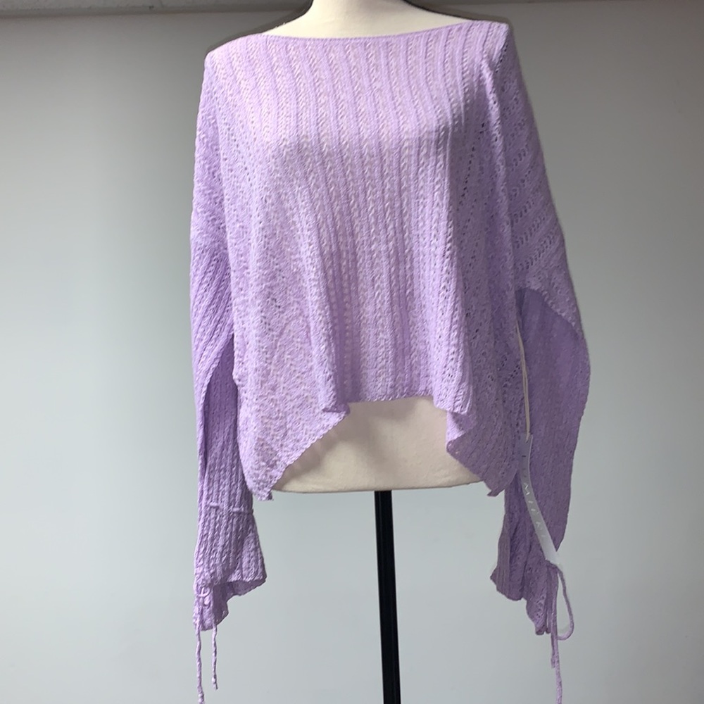 Lumiere Open Knit Sweater Medium